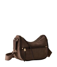 BORBONESE LUNA Borsa a tracolla cenere/cacao - Borse Donna - 3