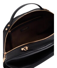 BORBONESE SEXY Borsa a mano con tracolla, in pelle Nero - Borse Donna - 4