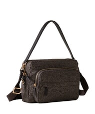BORBONESE B-CLUB Borsa a spalla, con tracolla catrame - Borse Donna - 2