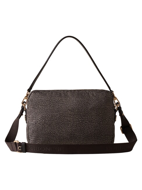 B-CLUB Borsa a spalla, con tracolla catrame - Borse Donna