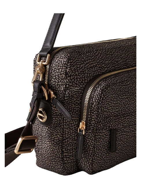 B-CLUB Borsa a spalla, con tracolla catrame - Borse Donna