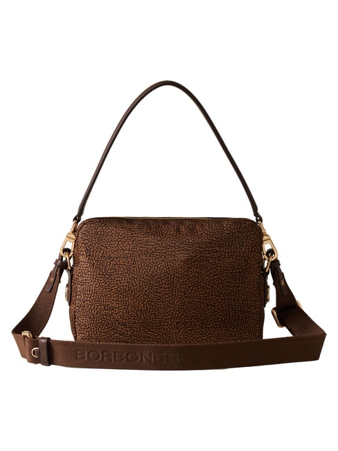 B-CLUB Borsa mini a spalla, con tracolla castagno - Borse Donna