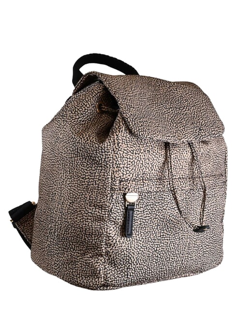 B-CLUB Zaino con tasca frontale OP/NATURALE/NERO - Borse Donna