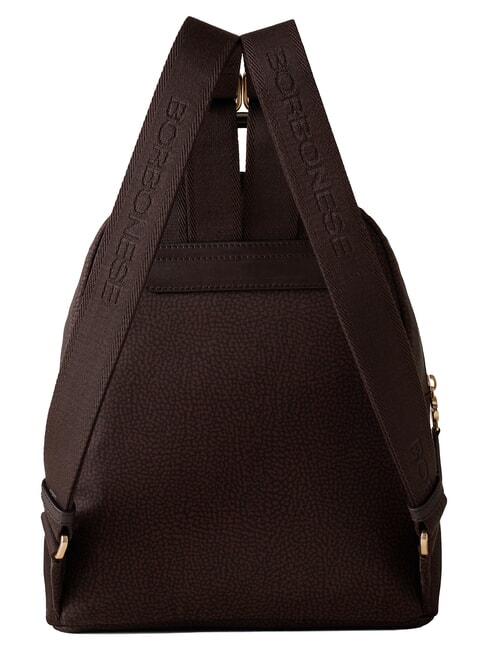 B-CLUB Zaino con tasca frontale cioccolato - Borse Donna