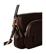 BORBONESE B-CLUB Borsa mini a spalla, con tracolla cioccolato - Borse Donna - 4