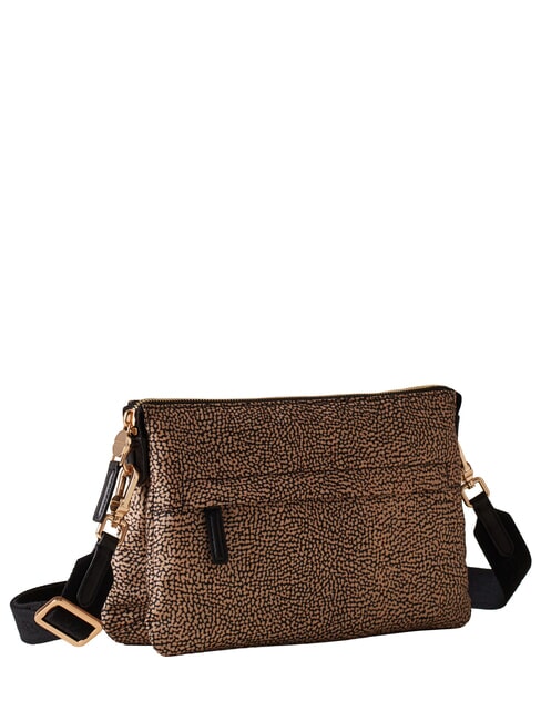 B-CLUB Borsa a tracolla OP/NATURALE/NERO - Borse Donna