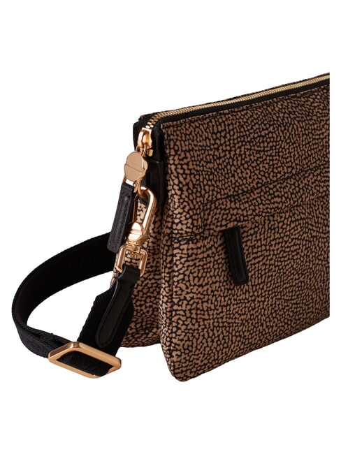 B-CLUB Borsa a tracolla OP/NATURALE/NERO - Borse Donna
