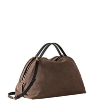 BORBONESE SEXY Borsa a mano, con tracolla cenere/ebano - Borse Donna - 2
