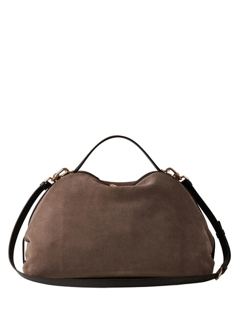 SEXY Borsa a mano, con tracolla cenere/ebano - Borse Donna
