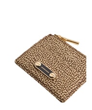 BORBONESE B-CLUB Portacarte con portamonete beige - Portafogli Donna - 3