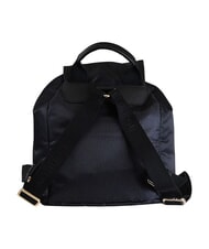 BORBONESE B-CLUB Zaino con tasca frontale dark black - Borse Donna - 3