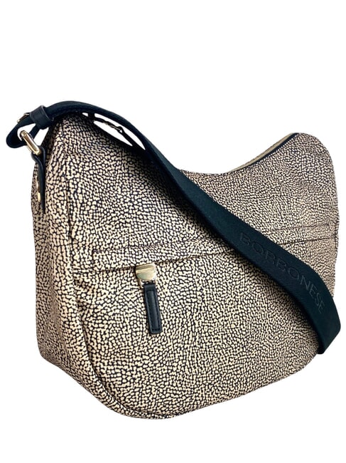 B-CLUB Borsa a tracolla OP/NATURALE/NERO - Borse Donna