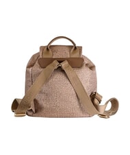 BORBONESE B-CLUB Zaino con tasca frontale beige brown - Borse Donna - 3