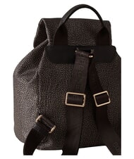 BORBONESE B-CLUB Zaino con tasca frontale catrame - Borse Donna - 4