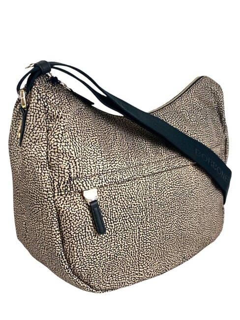 B-CLUB Borsa a tracolla OP/NATURALE/NERO - Borse Donna