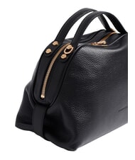 BORBONESE SEXY Borsa a mano con tracolla, in pelle Nero - Borse Donna - 3