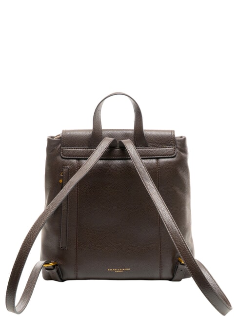 VICKY Zaino con taschino interno, in pelle espresso - Borse Donna
