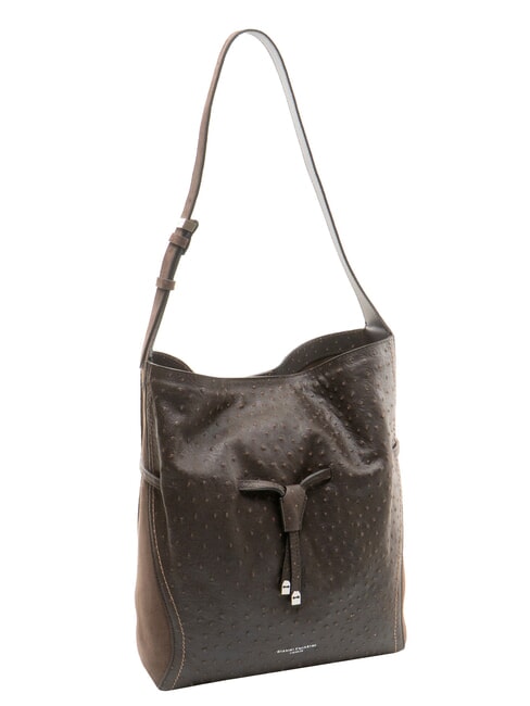 SIENNA Borsa a secchiello in pelle espresso - Borse Donna