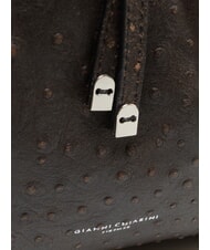 GIANNI CHIARINI SIENNA Borsa a secchiello in pelle espresso - Borse Donna - 3