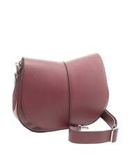 GIANNI CHIARINI HELENA ROUND Borsa a spalla con tracolla, in pelle antique ruby - Borse Donna - 2