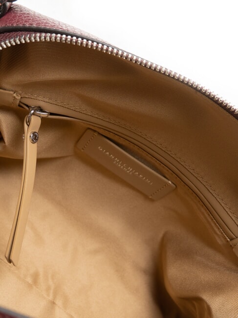 ALIFA Borsa in pelle con tracolla antique ruby - Borse Donna