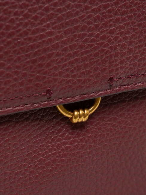 VICKY Mini Bag a tracolla, in pelle antique ruby - Borse Donna