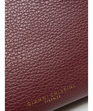 GIANNI CHIARINI VICKY Mini Bag a tracolla, in pelle antique ruby - Borse Donna - 5