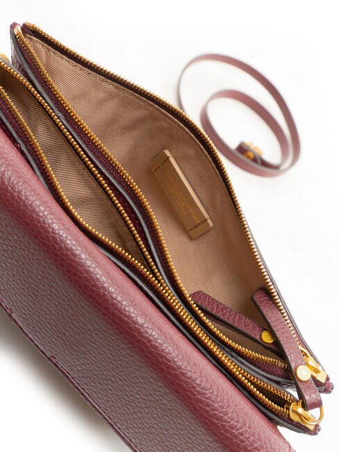 VICKY Mini Bag a tracolla, in pelle antique ruby - Borse Donna