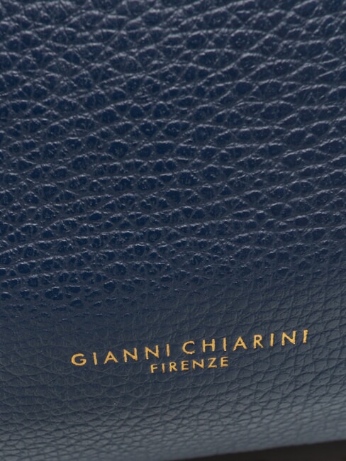VICKY Zaino con taschino interno, in pelle BLU NAVY - Borse Donna