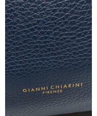 GIANNI CHIARINI VICKY Zaino con taschino interno, in pelle BLU NAVY - Borse Donna - 4