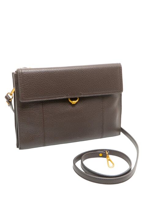 VICKY Mini Bag a tracolla, in pelle espresso - Borse Donna