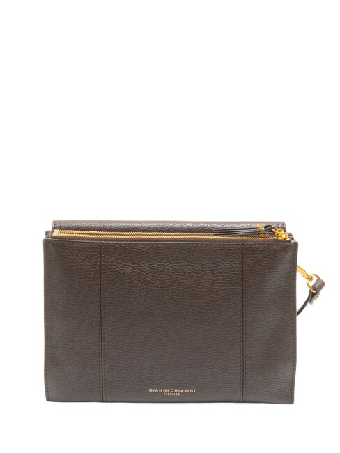 VICKY Mini Bag a tracolla, in pelle espresso - Borse Donna