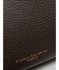 GIANNI CHIARINI VICKY Mini Bag a tracolla, in pelle espresso - Borse Donna - 5