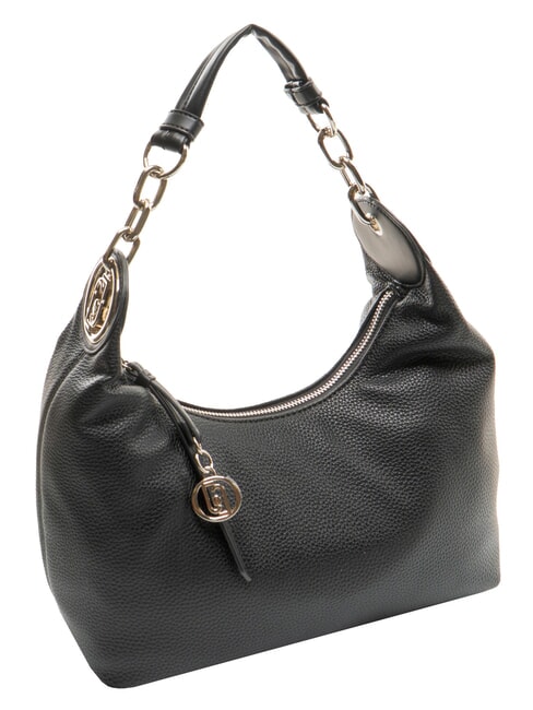 FAIZA Sacca a spalla, in pelle nero/steel - Borse Donna