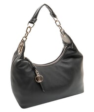 LIUJO FAIZA Sacca a spalla, in pelle nero/steel - Borse Donna - 2