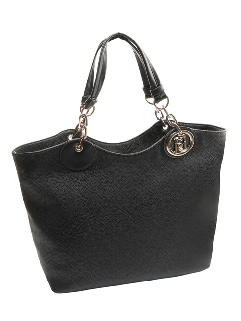 FAIZA Shopping Bag nero/steel - Borse Donna