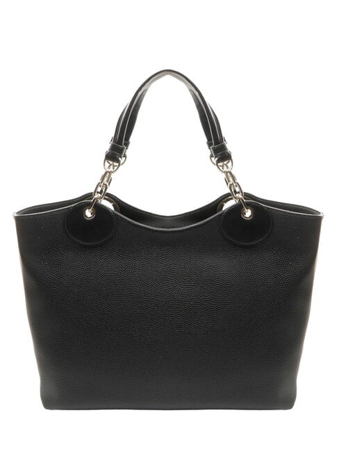 FAIZA Shopping Bag nero/steel - Borse Donna