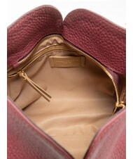 GIANNI CHIARINI SANDRA Borsa a spalla con tracolla, in pelle antique ruby - Borse Donna - 4