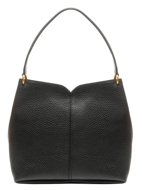 SANDRA Borsa a spalla con tracolla, in pelle Nero - Borse Donna