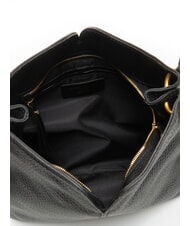 GIANNI CHIARINI SANDRA Borsa a spalla con tracolla, in pelle Nero - Borse Donna - 5