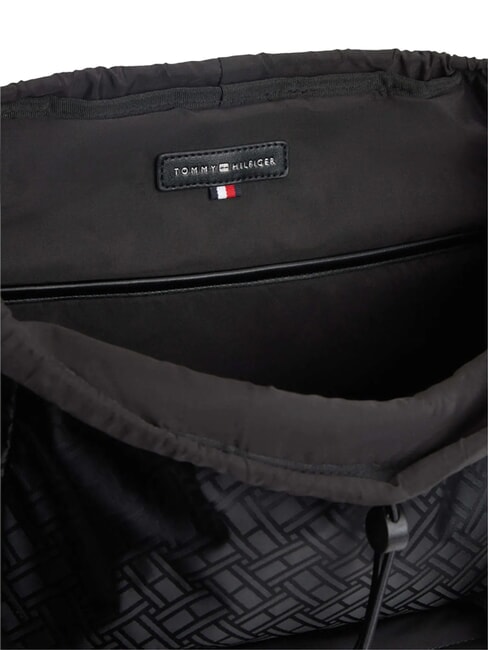 TH NYLON Zaino black - Zaini Scuola & Tempo Libero