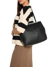 LOVE MOSCHINO JEWEL CROCO Borsa shopping, a spalla Nero - Borse Donna - 2