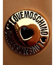 LOVE MOSCHINO SIGNATURE ZIP Borsa a spalla, regolabile marrone/marrone - Borse Donna - 6