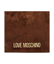 LOVE MOSCHINO SIGNATURE ZIP Borsa a spalla, regolabile marrone/marrone - Borse Donna - 7