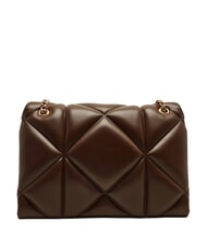 LOVE MOSCHINO EMBOSSED QUILTED Borsa a spalla, trapuntata marrone - Borse Donna - 4