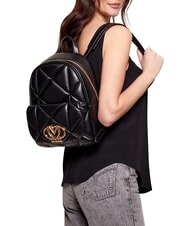 LOVE MOSCHINO EMBOSSED QUILTED Zaino trapuntato Nero - Borse Donna - 2