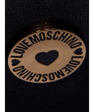 LOVE MOSCHINO EMBOSSED QUILTED Zaino trapuntato Nero - Borse Donna - 4