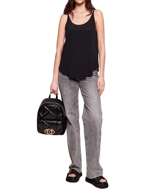 EMBOSSED QUILTED Zaino trapuntato Nero - Borse Donna