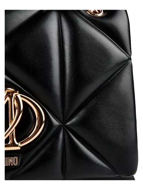 EMBOSSED QUILTED Borsa a spalla, trapuntata Nero - Borse Donna