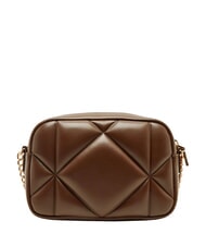 LOVE MOSCHINO EMBOSSED QUILTED Borsa mini a tracolla, trapuntata marrone - Borse Donna - 4